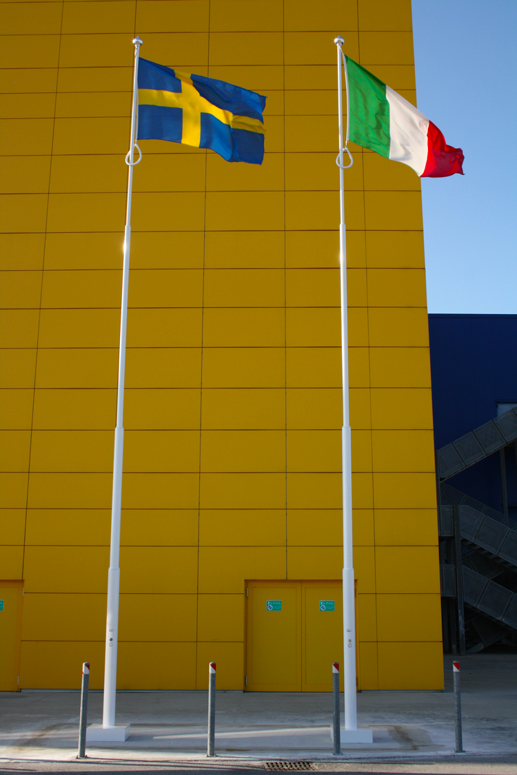 Pennone Kingpole con fune interna - Resolfin: vendita e produzione ...