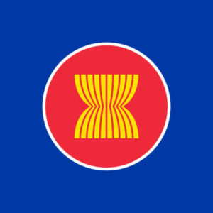 Bandiera ASEAN - Associazione delle Nazioni del Sud-est asiatico