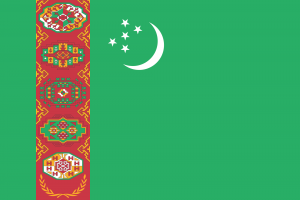 Bandiera Turkmenistan