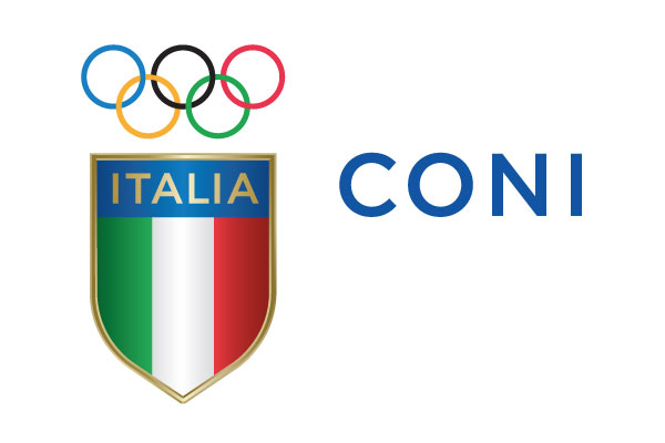 Flag of the Italian National Olympic Committee (CONI)