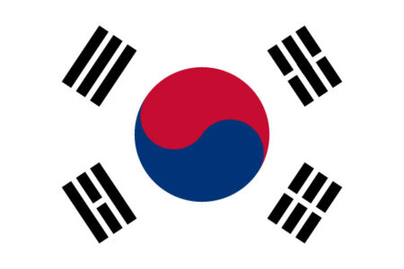 Bandiera Corea del Sud