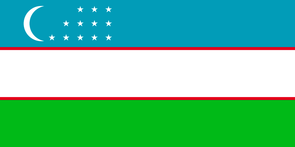 Flag of Uzbekistan