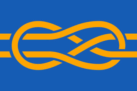 Bandiera FIAV - Federazione Internazionale Associazioni Vessillologiche