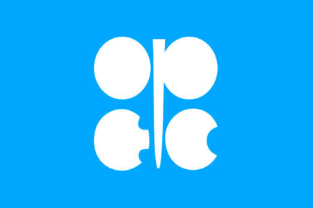 Bandiera OPEC - Organizzazione dei Paesi Esportatori di Petrolio