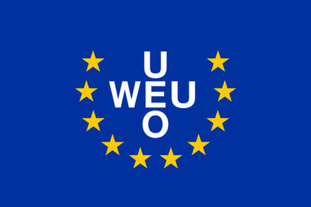 Bandiera UEO - Unione dell'Europa occidentale