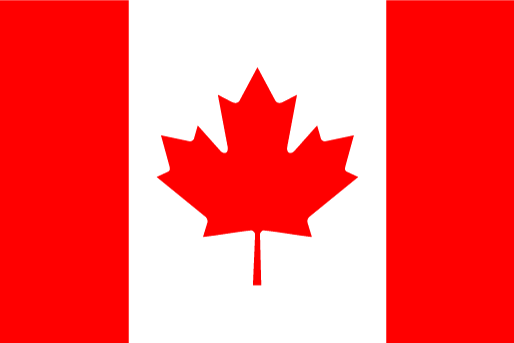 Bandiera Del Canada 90x150 Cm - Alta Qualità, Poliestere Resistente Con Occhielli Metallici, Per Interni Ed Esterni