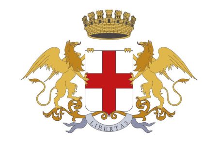 Bandiera Città Metropolitana di Genova